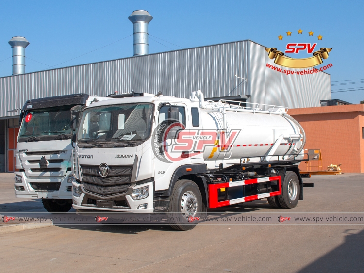 8,000 Litres Vacuum Tank Truck FOTON - LF